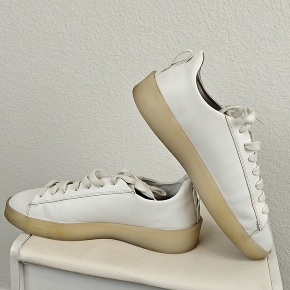 Essentials Fear Of God White Leather Sneakers Size 37, 6-6.5 Women's - Picture 15 of 16